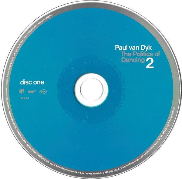 Paul van Dyk : The Politics Of Dancing 2 (2xCD, Comp, Mixed)
