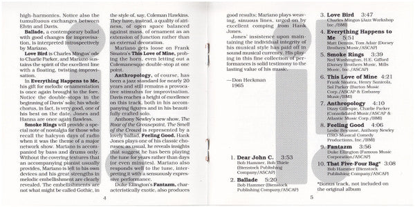 Elvin Jones : Dear John C. (CD, Album, RE)