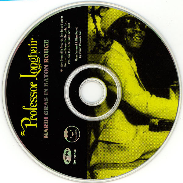 Professor Longhair : Mardi Gras In Baton Rouge (CD, Album)