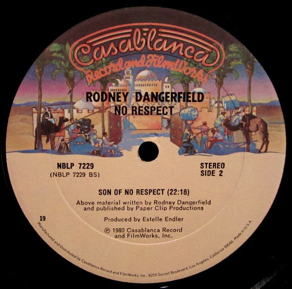 Rodney Dangerfield : No Respect (LP, Album, 19 )