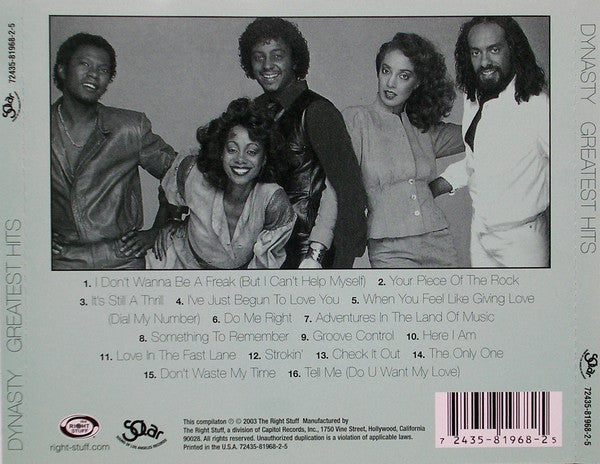 Dynasty : Greatest Hits (CD, Comp)