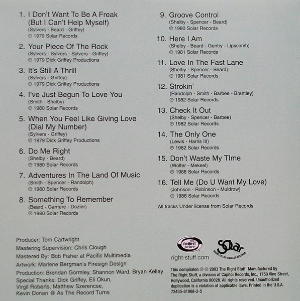 Dynasty : Greatest Hits (CD, Comp)