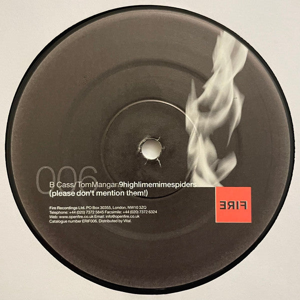 Cass Cutbush : Cerebral Noodles EP (2x12", EP, Promo)