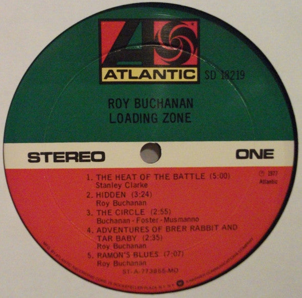Roy Buchanan : Loading Zone (LP, Album, MO )