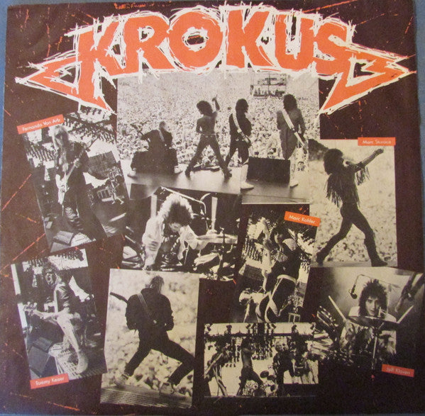 Krokus : Alive And Screamin' (LP, Album, Club, Ind)