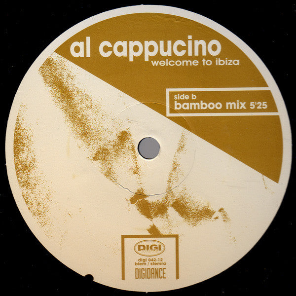 Al Cappucino : Welcome To Ibiza (12")