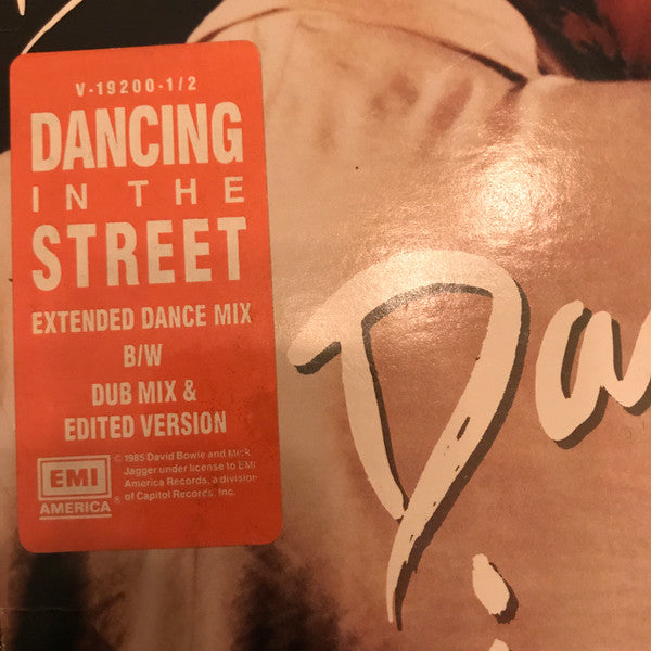 David Bowie and Mick Jagger : Dancing In The Street (12", Single)