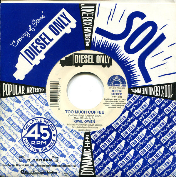 Gwil Owen : Hot Black Coffee (7", Mau)