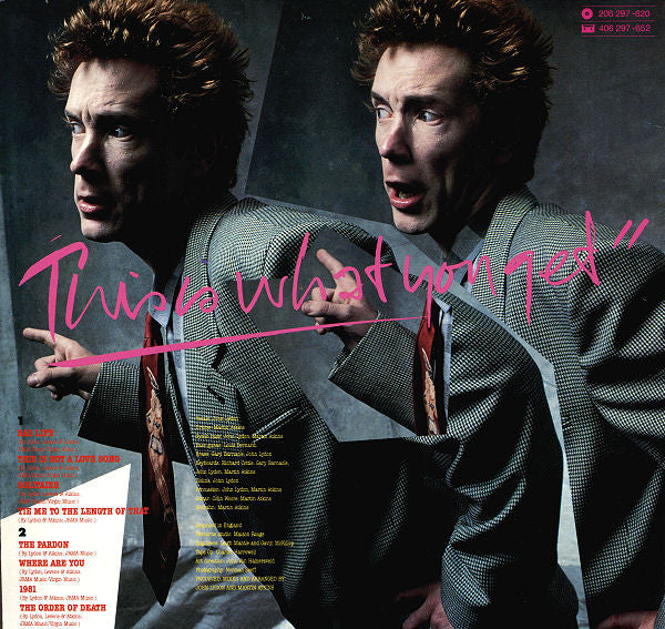 Public Image Ltd.* : This Is What You Want... This Is What You Get (LP, Album, Gre)