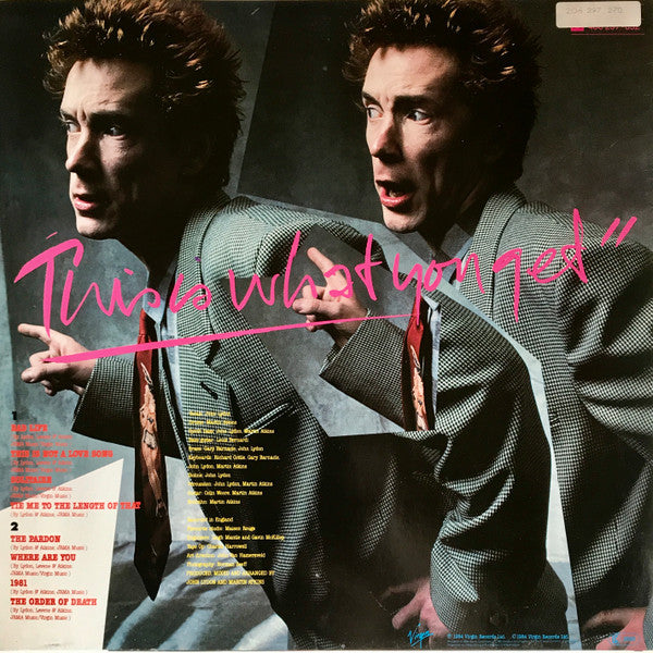 Public Image Ltd.* : This Is What You Want... This Is What You Get (LP, Album, Gre)