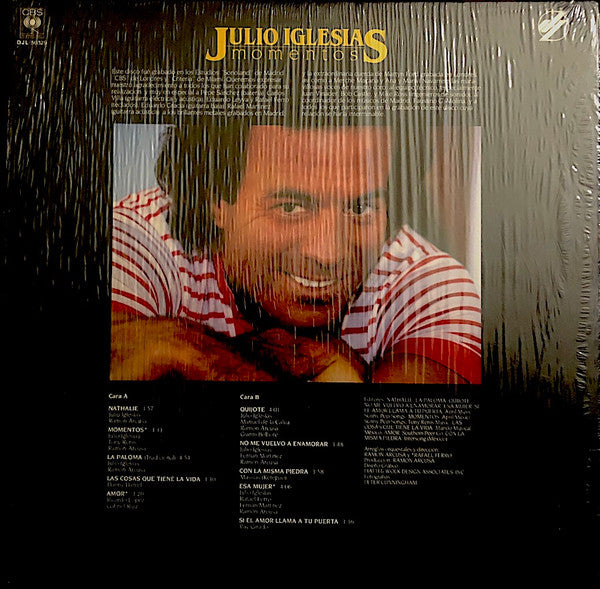 Julio Iglesias : Momentos (LP, Album, Gat)