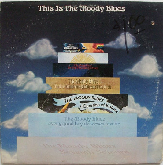The Moody Blues : This Is The Moody Blues (2xLP, Comp, W -)