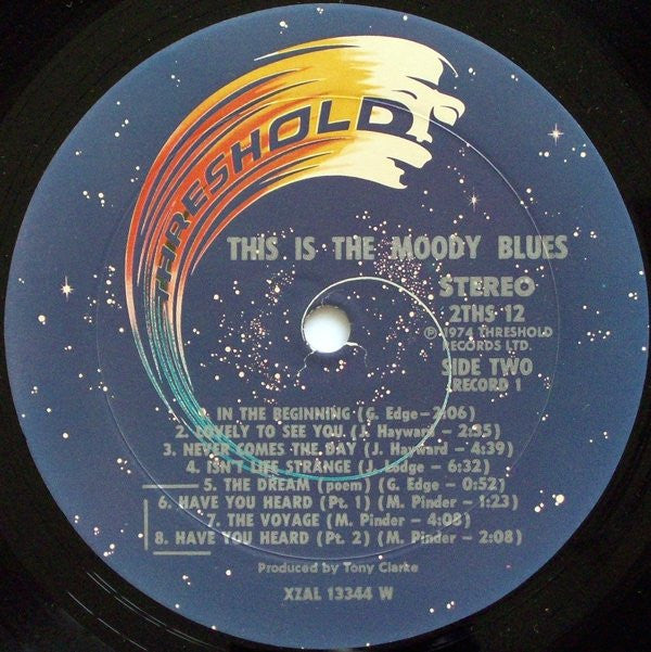 The Moody Blues : This Is The Moody Blues (2xLP, Comp, W -)