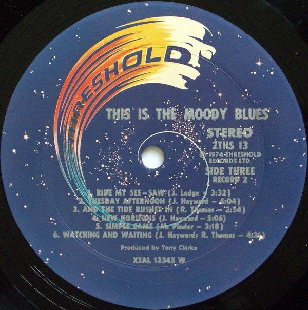 The Moody Blues : This Is The Moody Blues (2xLP, Comp, W -)
