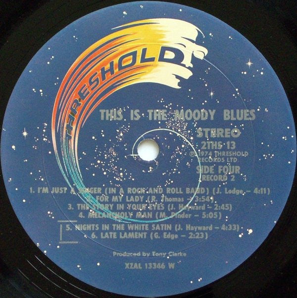 The Moody Blues : This Is The Moody Blues (2xLP, Comp, W -)