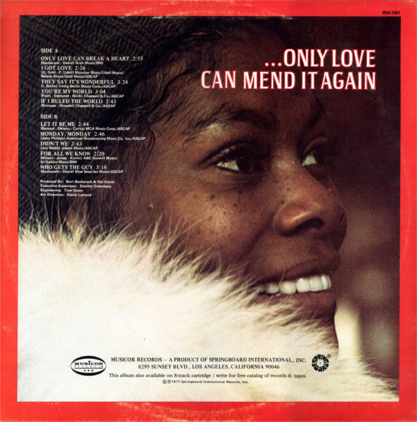 Dionne Warwick : Only Love Can Break A Heart (LP, Comp)