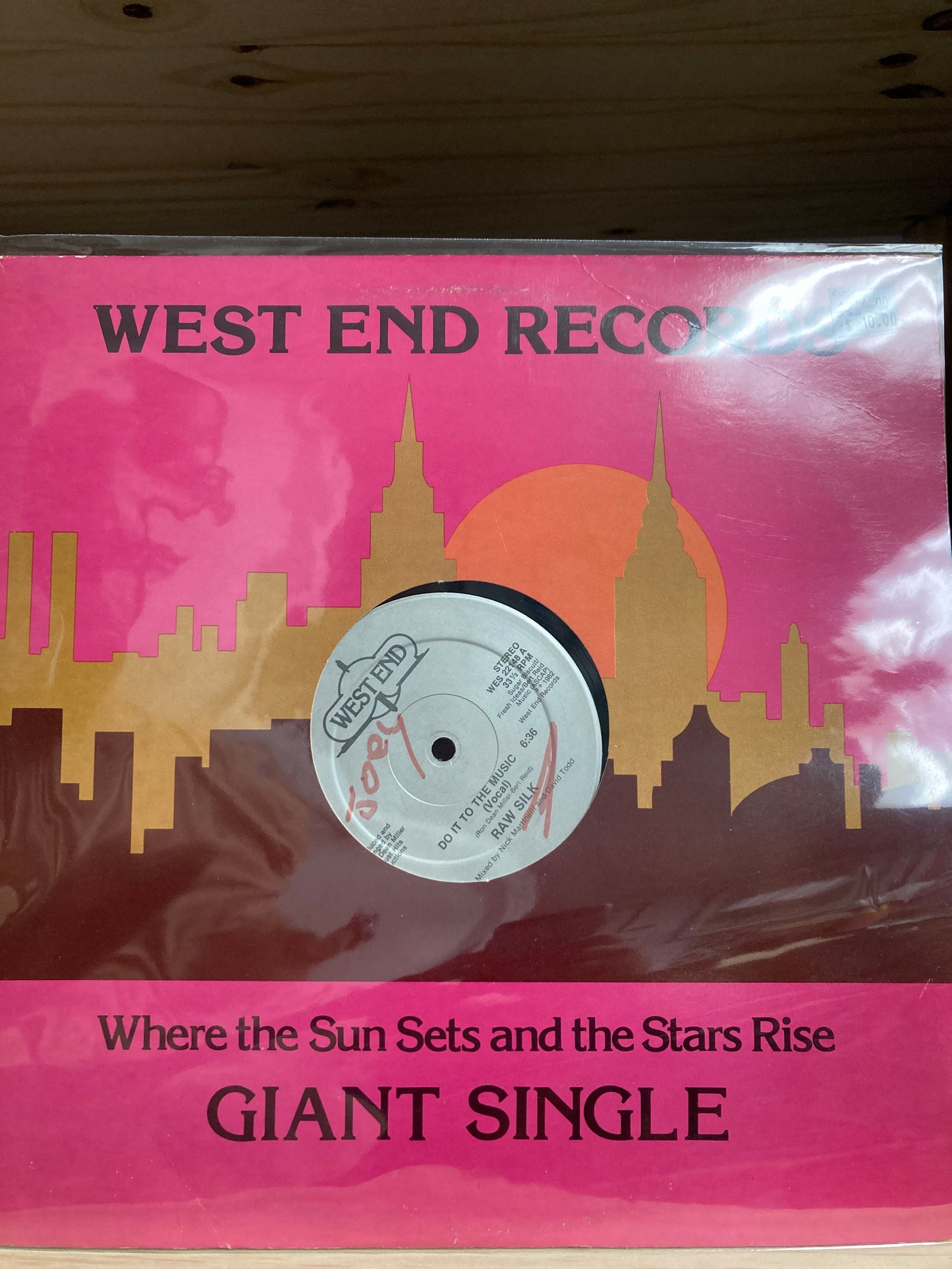 Raw Silk - Do It To The Music - Vinyl EP