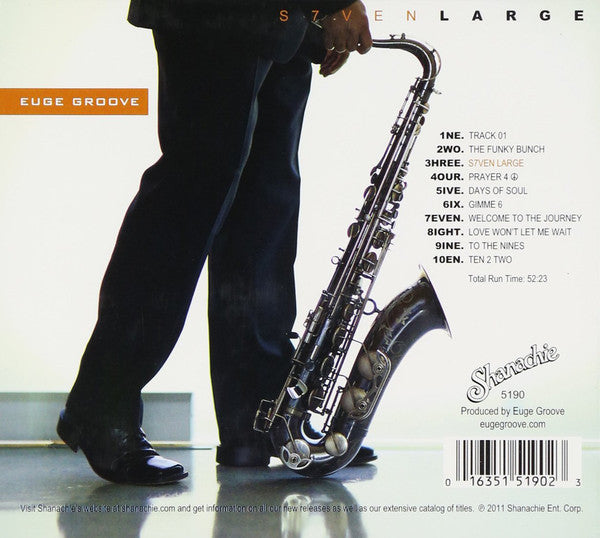 Euge Groove : S7ven Large (CD, Album)