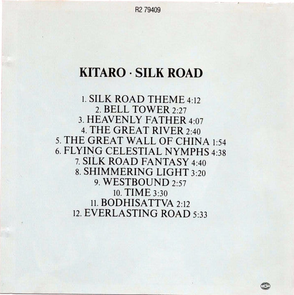 Kitaro : Silk Road (CD, Album, RE)