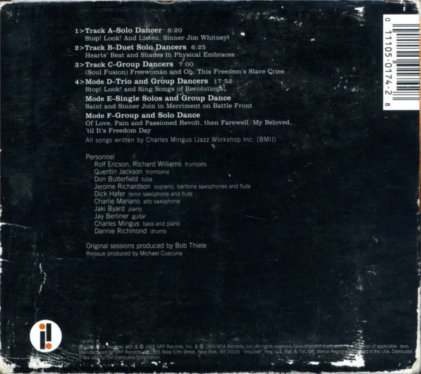Charles Mingus : The Black Saint And The Sinner Lady (CD, Album, RE, RM, Dig)