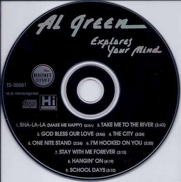 Al Green : Explores Your Mind (CD, Album, RE)