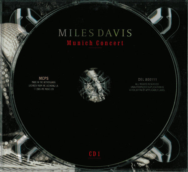 Miles Davis : Munich Concert (3xCD, Album)