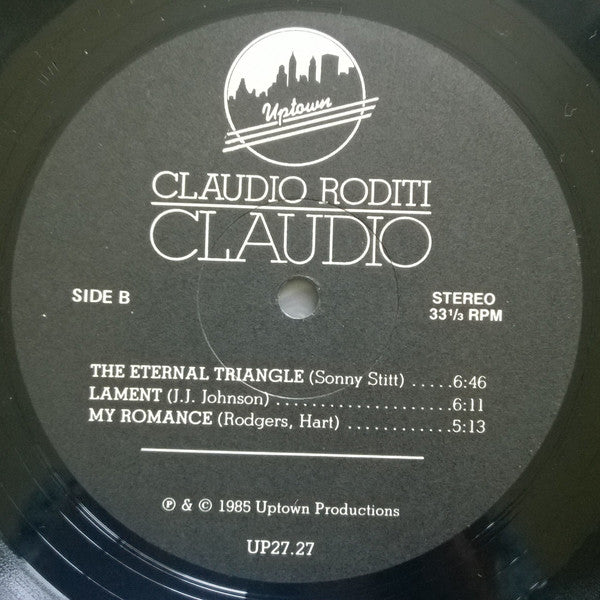 Claudio Roditi : Claudio! (LP, Album)