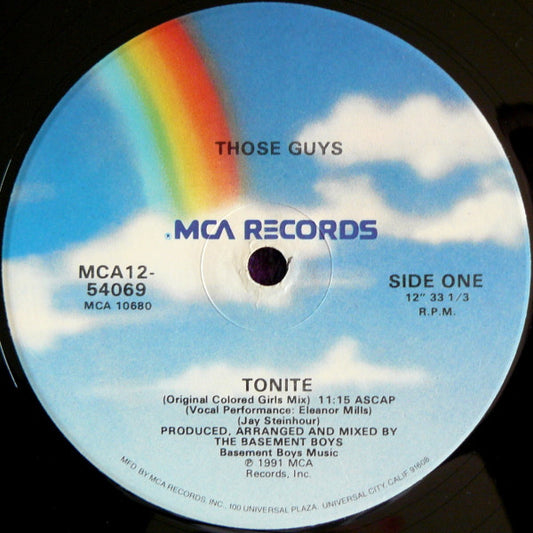 Those Guys : Tonite (12")