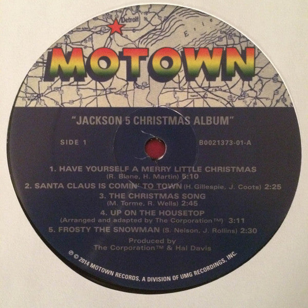 Jackson 5* : Jackson 5 Christmas Album (LP, Album, RE)