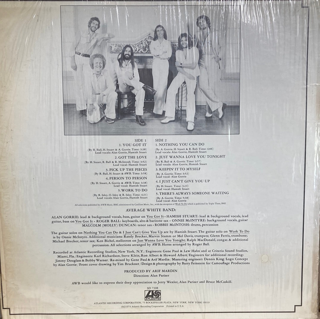 Average White band - AWB - Vinyl LP