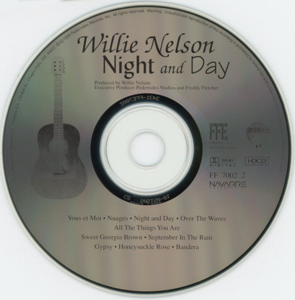 Willie Nelson : Night And Day (HDCD, Album)