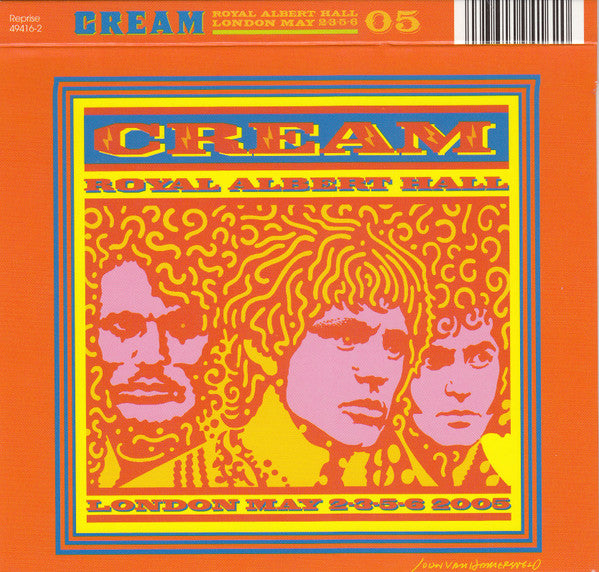 Cream (2) : Royal Albert Hall - London - May 2-3-5-6 05 (2xCD, Album)