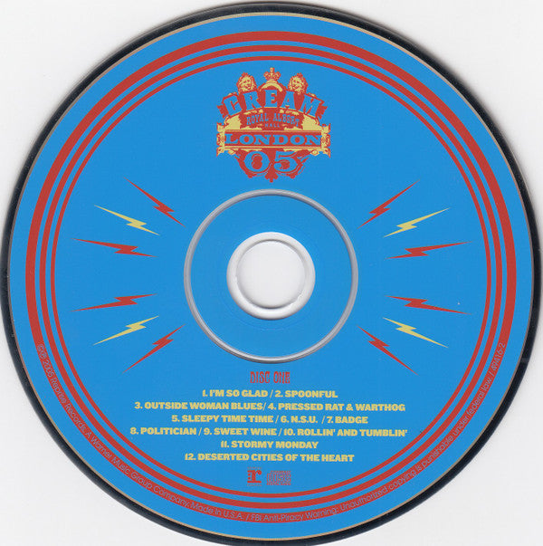 Cream (2) : Royal Albert Hall - London - May 2-3-5-6 05 (2xCD, Album)
