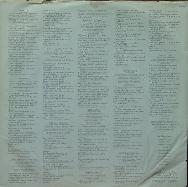 Nicolette Larson : Nicolette (LP, Album, Los)