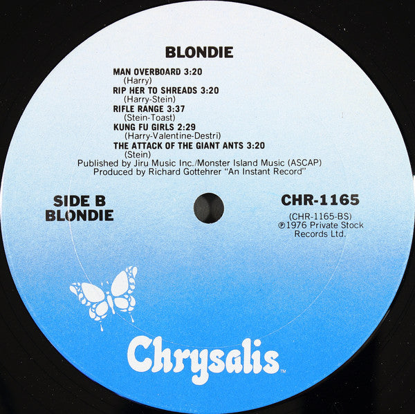 Blondie : Blondie (LP, Album, RE, San)