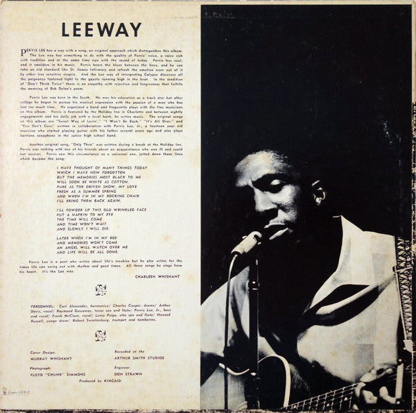 Pervis Lee : Leeway (LP, Album)