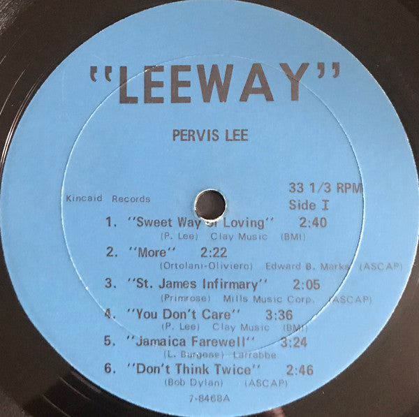 Pervis Lee : Leeway (LP, Album)
