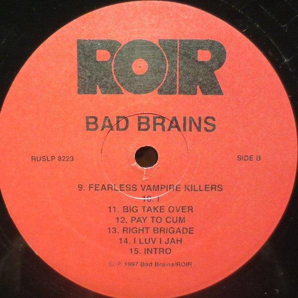 Bad Brains : Bad Brains (LP,Album,Reissue)