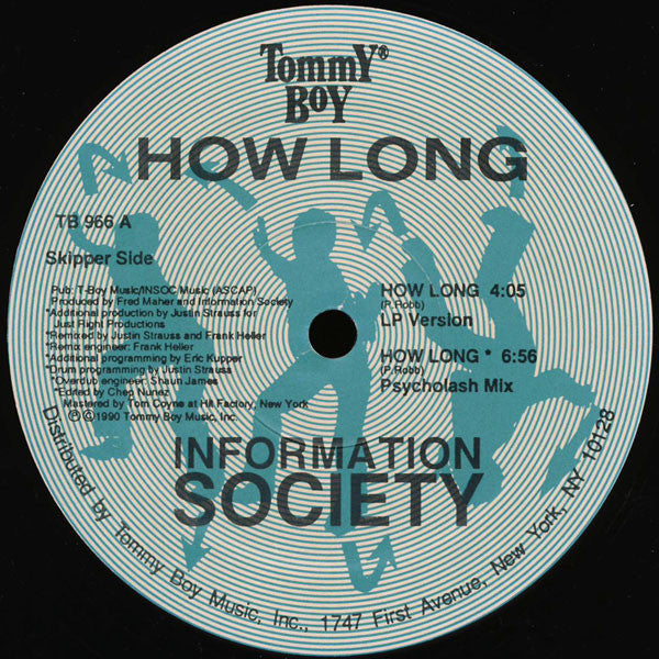 Information Society : How Long (12", Single)
