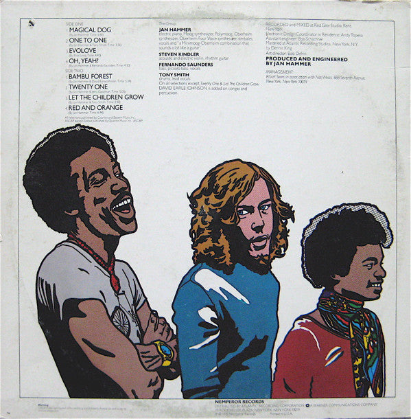 Jan Hammer Group : Oh, Yeah? (LP, Album, RI )