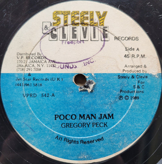 Gregory Peck : Poco Man Jam (12", Single)
