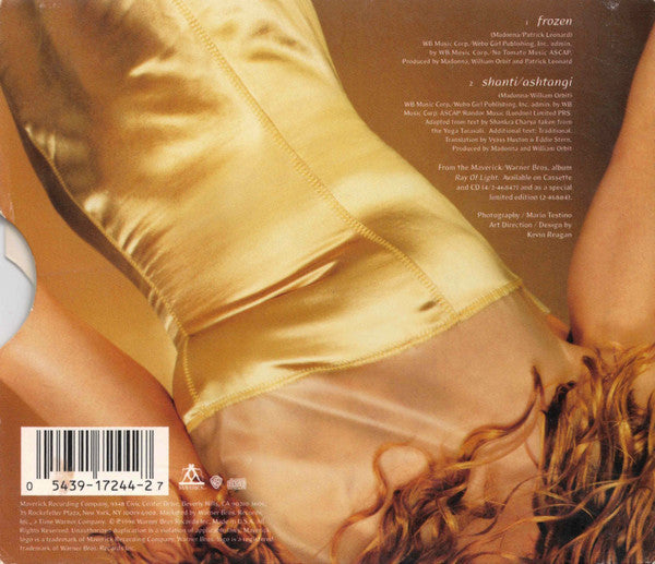 Madonna : Frozen (CD, Single, Car)