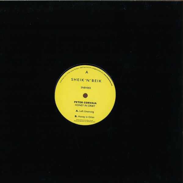 Peter Corvaia : Honey in Orbit (12")