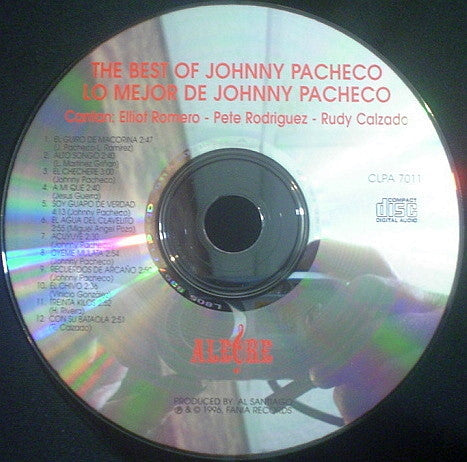 Johnny Pacheco : Lo Mejor De Pacheco (CD, Comp, RE)