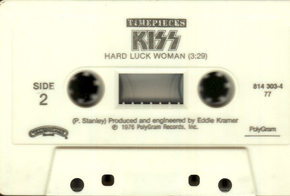 Kiss : Beth / Hard Luck Woman (Cass, Single, RE)