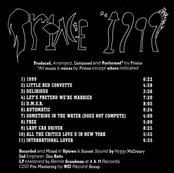Prince : 1999 (CD, Album, RE, SRC)