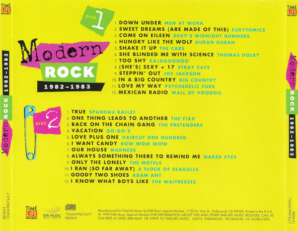 Various : Modern Rock 1982-1983 (2xCD, Comp)