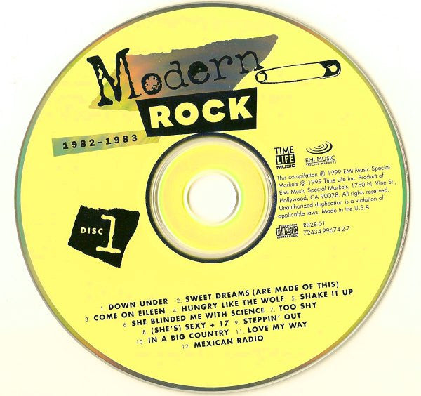 Various : Modern Rock 1982-1983 (2xCD, Comp)