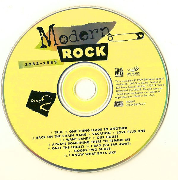 Various : Modern Rock 1982-1983 (2xCD, Comp)