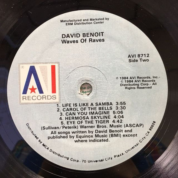 David Benoit : Waves Of Raves (LP, Album)